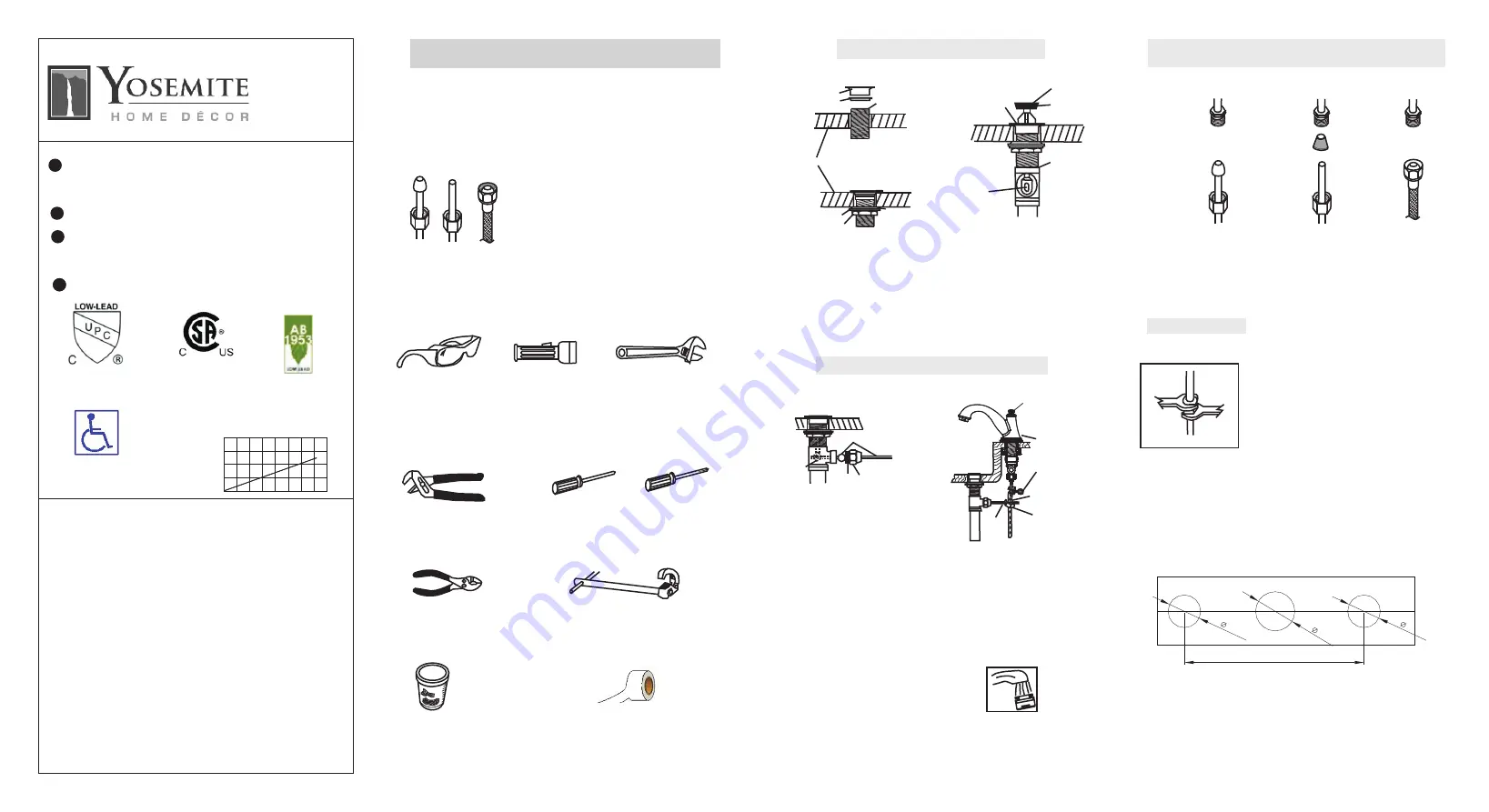 Yosemite YP7708 Series Quick Start Manual Download Page 1