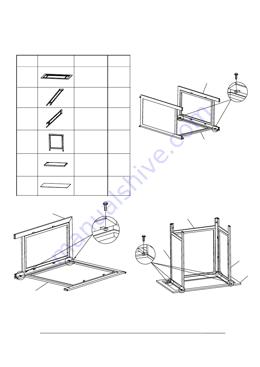 YOTRIO FTS70681E Assembly Instruction Download Page 4