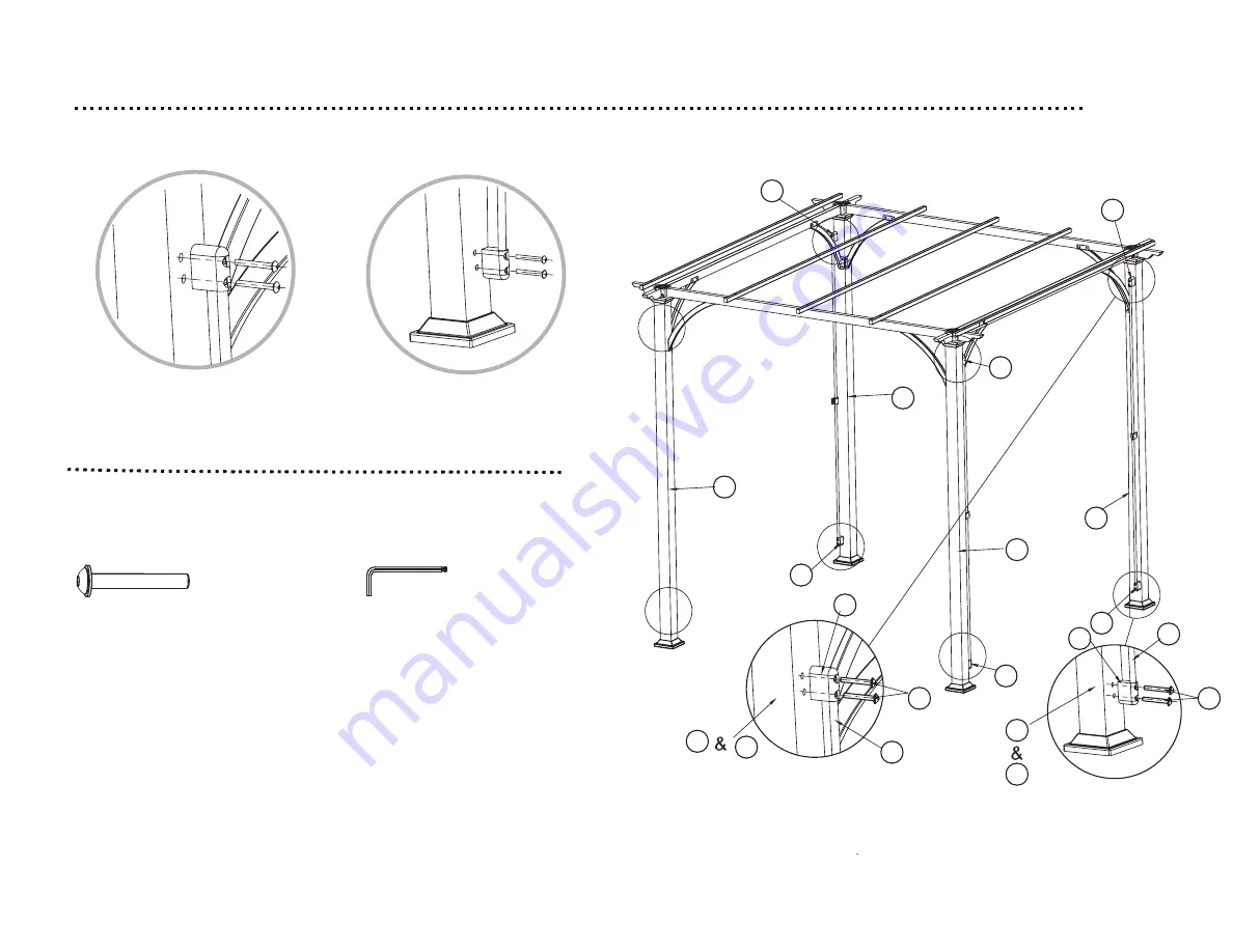 YOTRIO Target Fairmont 009050057 Assembly Instructions Manual Download Page 15