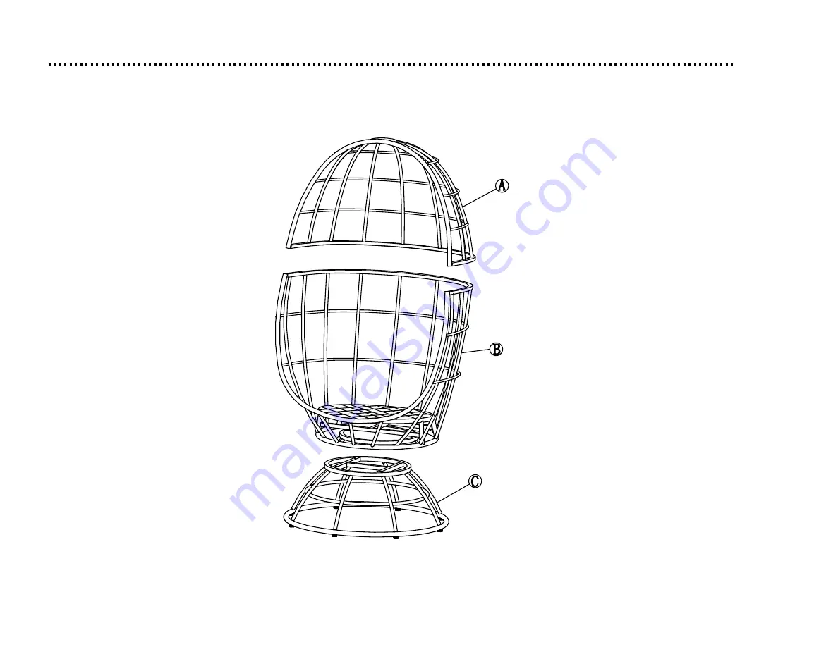 YOTRIO Target Latigo FRS50006H-1 Assembly Instructions Manual Download Page 6