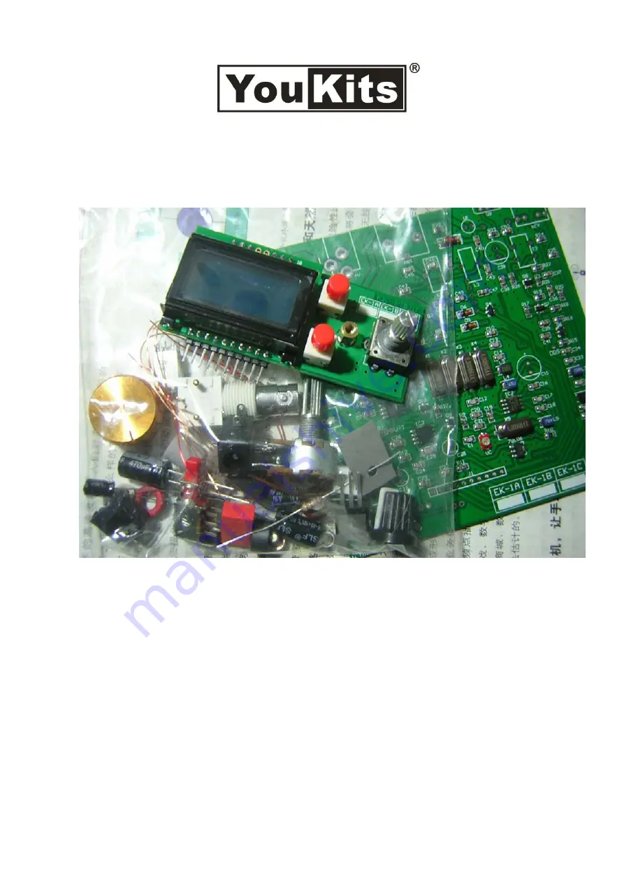 YouKits EK-1A Assemble Manual Download Page 1