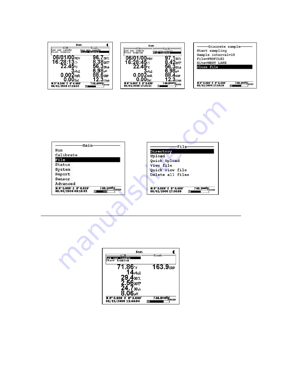 YSI 650 MDS Operation Manual Download Page 36