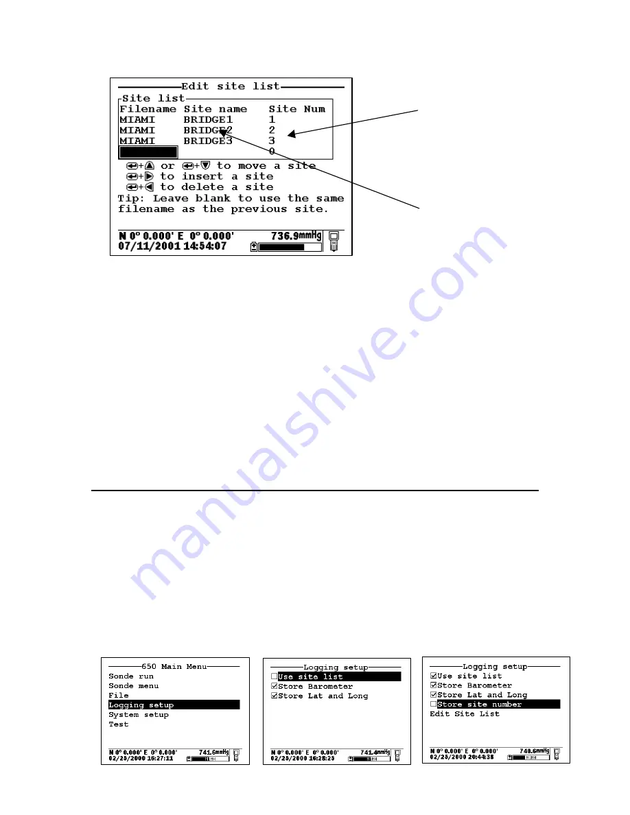 YSI 650 MDS Operation Manual Download Page 41