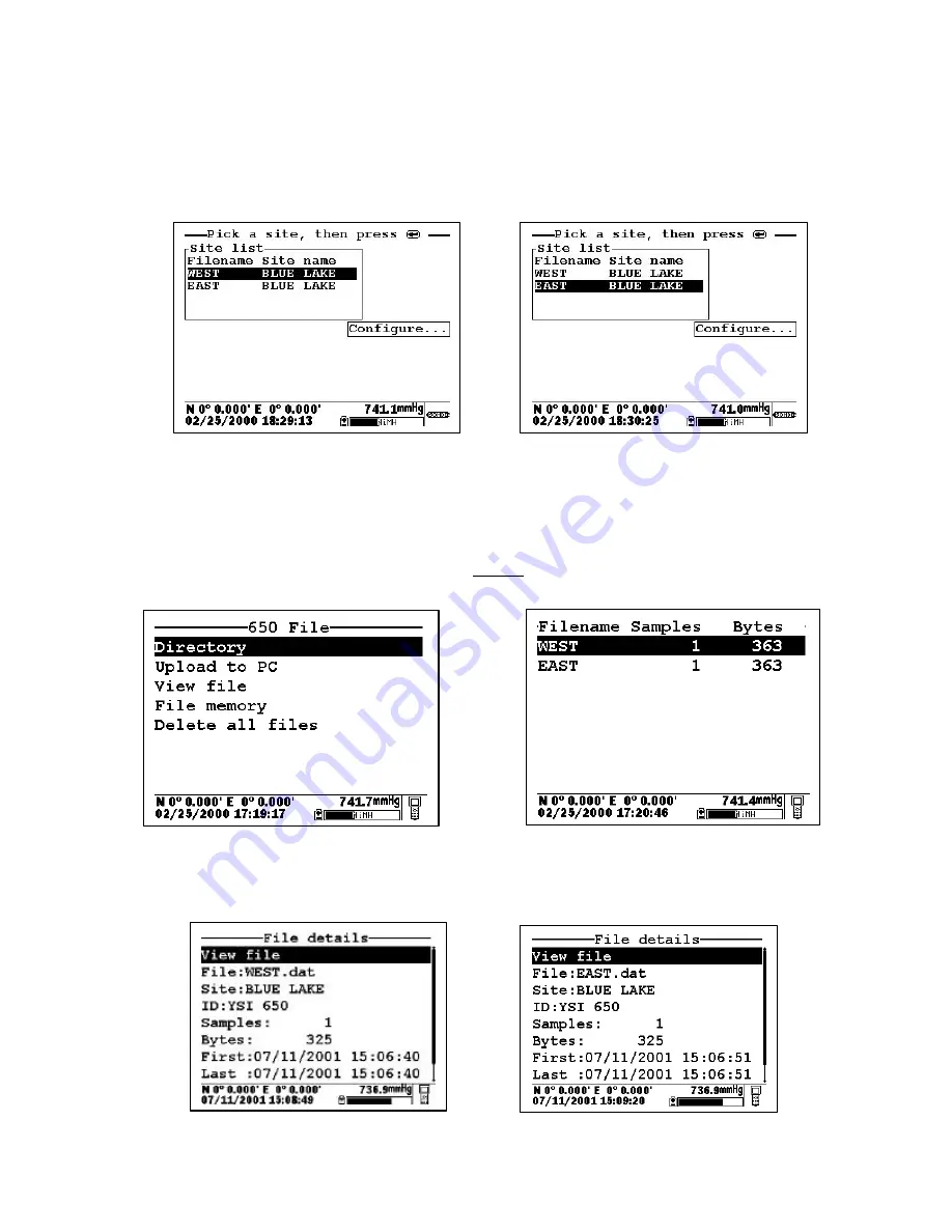 YSI 650 MDS Operation Manual Download Page 43