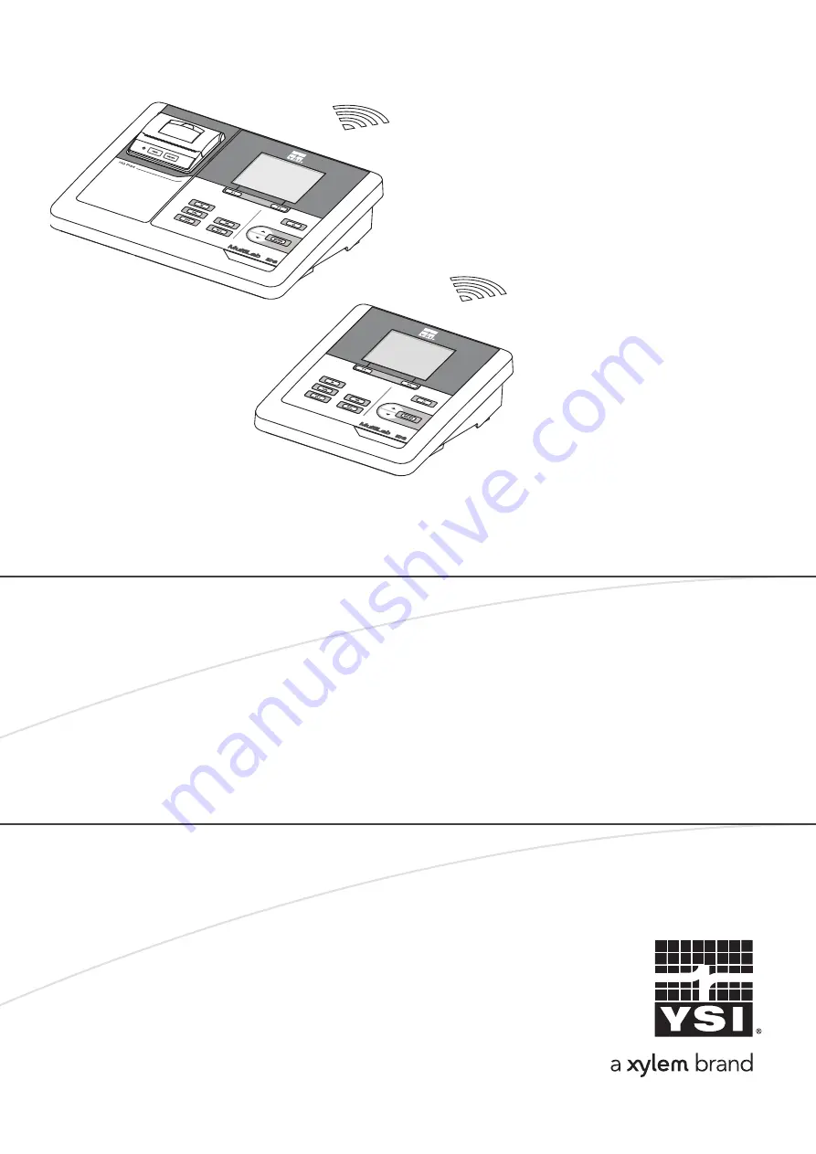 YSI MultiLab 4010P-1W Operating Manual Download Page 1