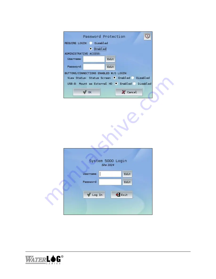 YSI WaterLog Series Owner'S Manual Download Page 121