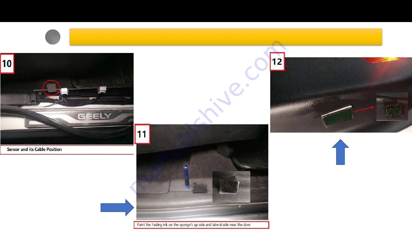 YTPIONEER Electric Side Step Installation Manual Download Page 8