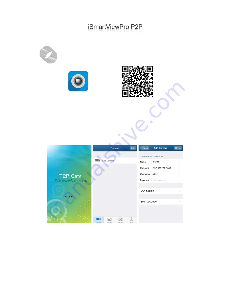 YuFei iSmartViewPro P2P Product Quick Application Manual Download Page 5