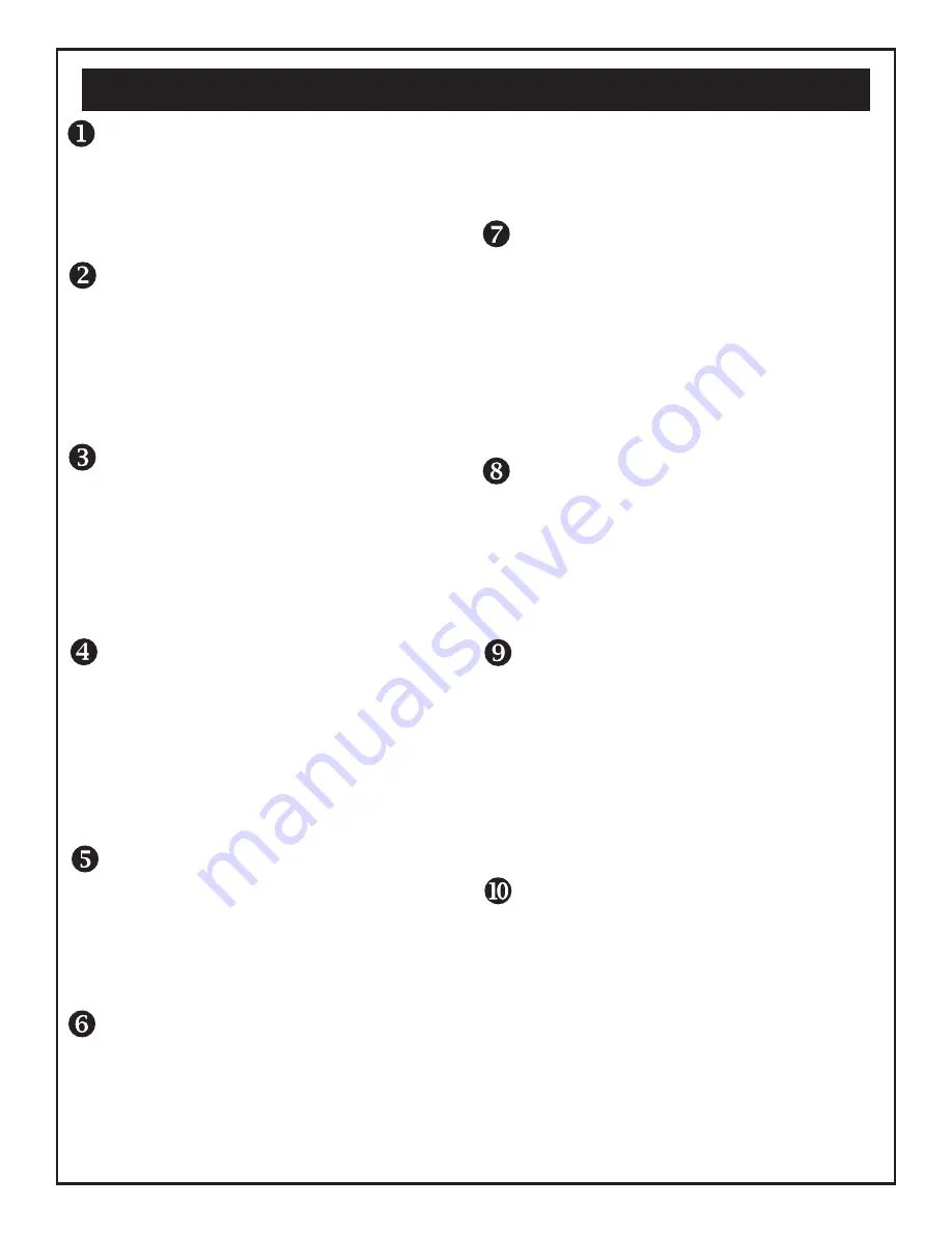 Yukon LWO-112 Owner'S Manual Download Page 8