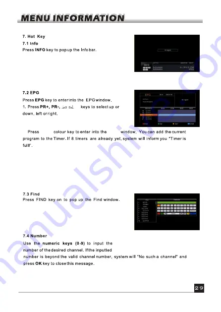 Yuksel Elektroteknik MINIX HD PUNTO PLUS User Manual Download Page 63