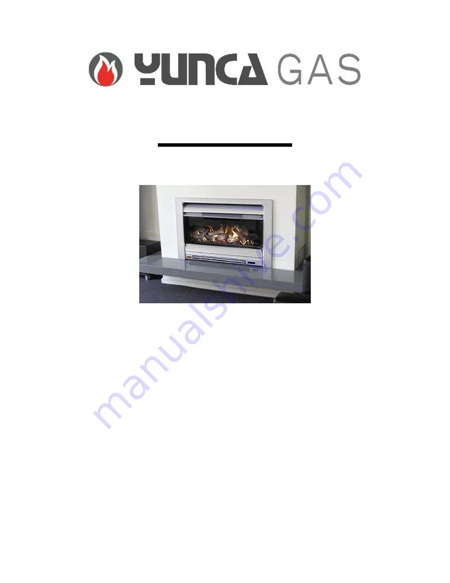 Yunca Gas 930 Nstallation Operation, Maintenance Manual Download Page 1