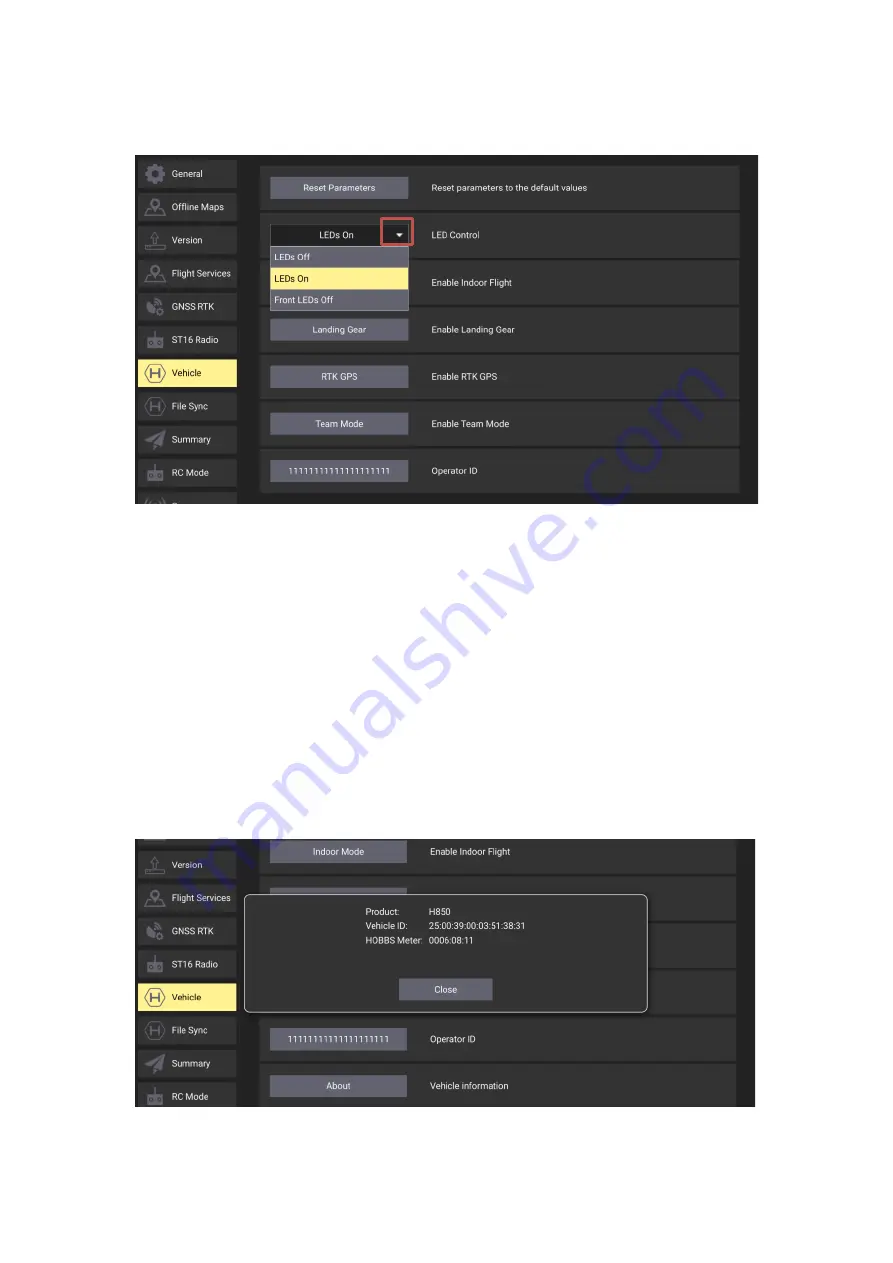 YUNEEC H850 Operation Manual Download Page 73