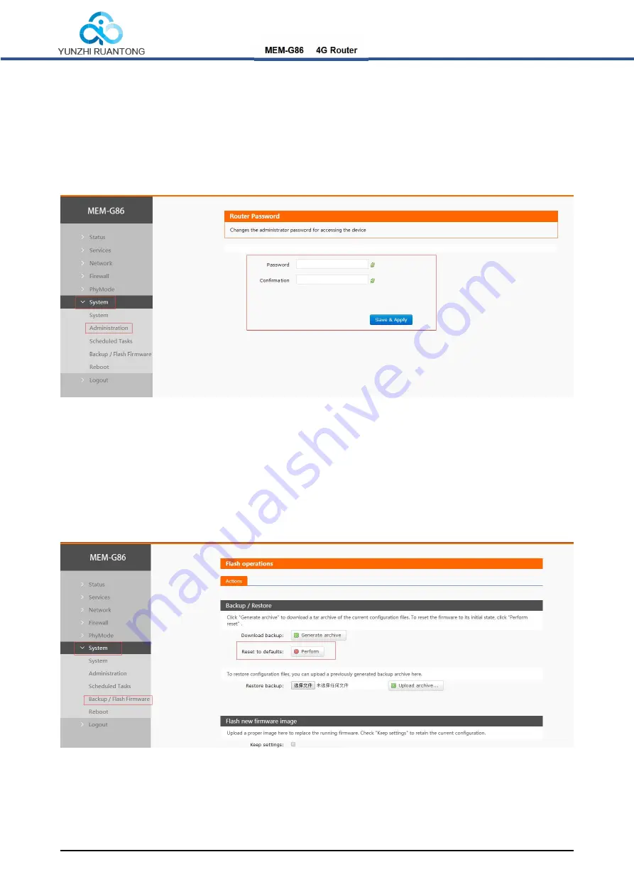 YUNZHI RUANTONG MEM-G86 User Manual Download Page 15