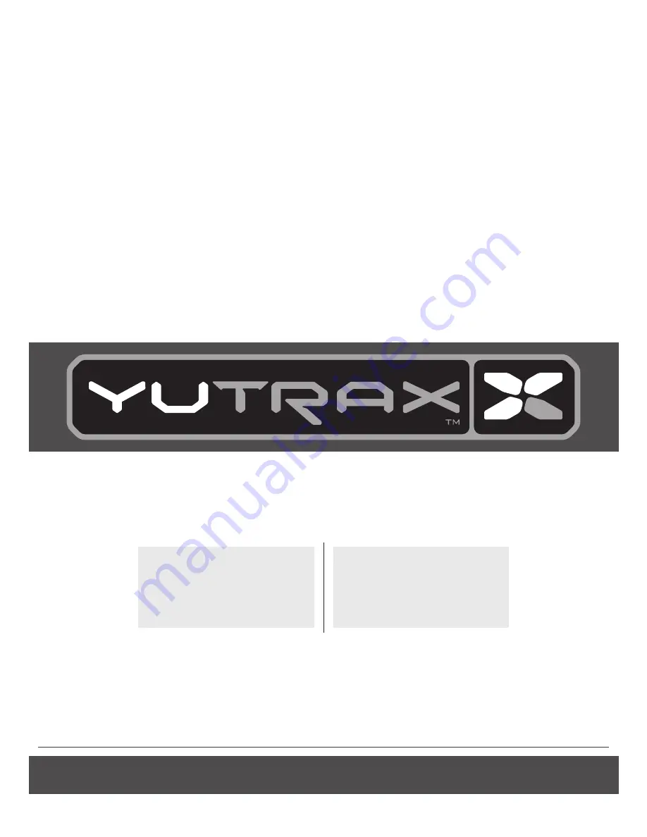 Yutrax HC1500 Operator'S Manual Download Page 10