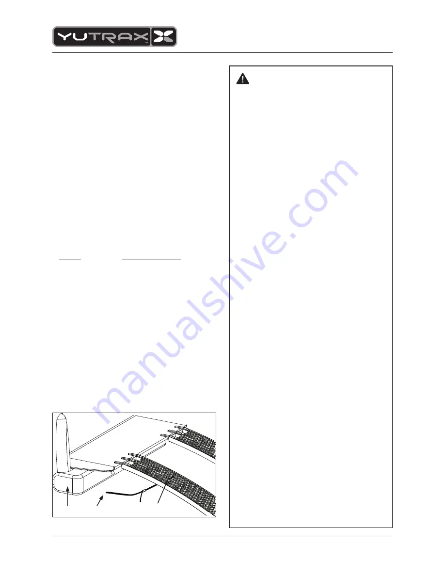 Yutrax TX138 Operator'S Manual Download Page 6