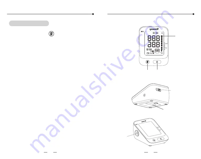 Yuwell YE660E User Manual Download Page 4