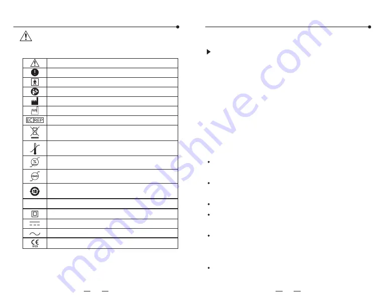 Yuwell YE660E Скачать руководство пользователя страница 6