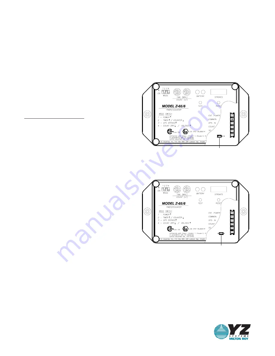 YZ Systems DP-2010RX Скачать руководство пользователя страница 22