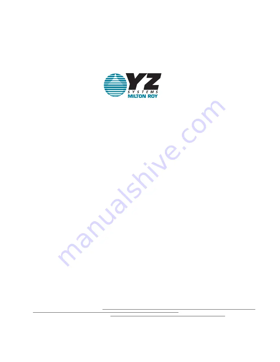 YZ Systems NJEX 8300G Manual Download Page 126