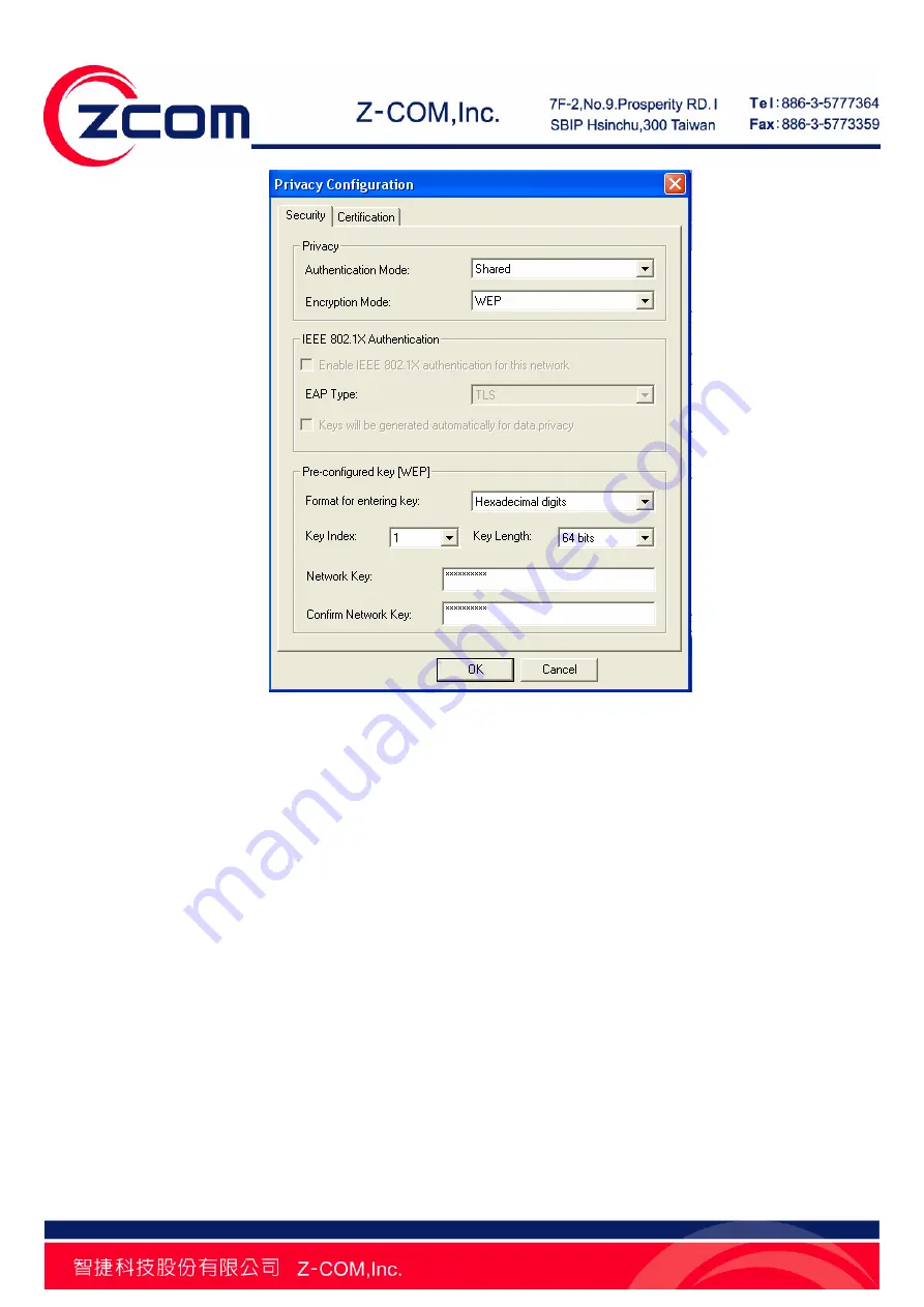 Z-Com XN-790 User Manual Download Page 33