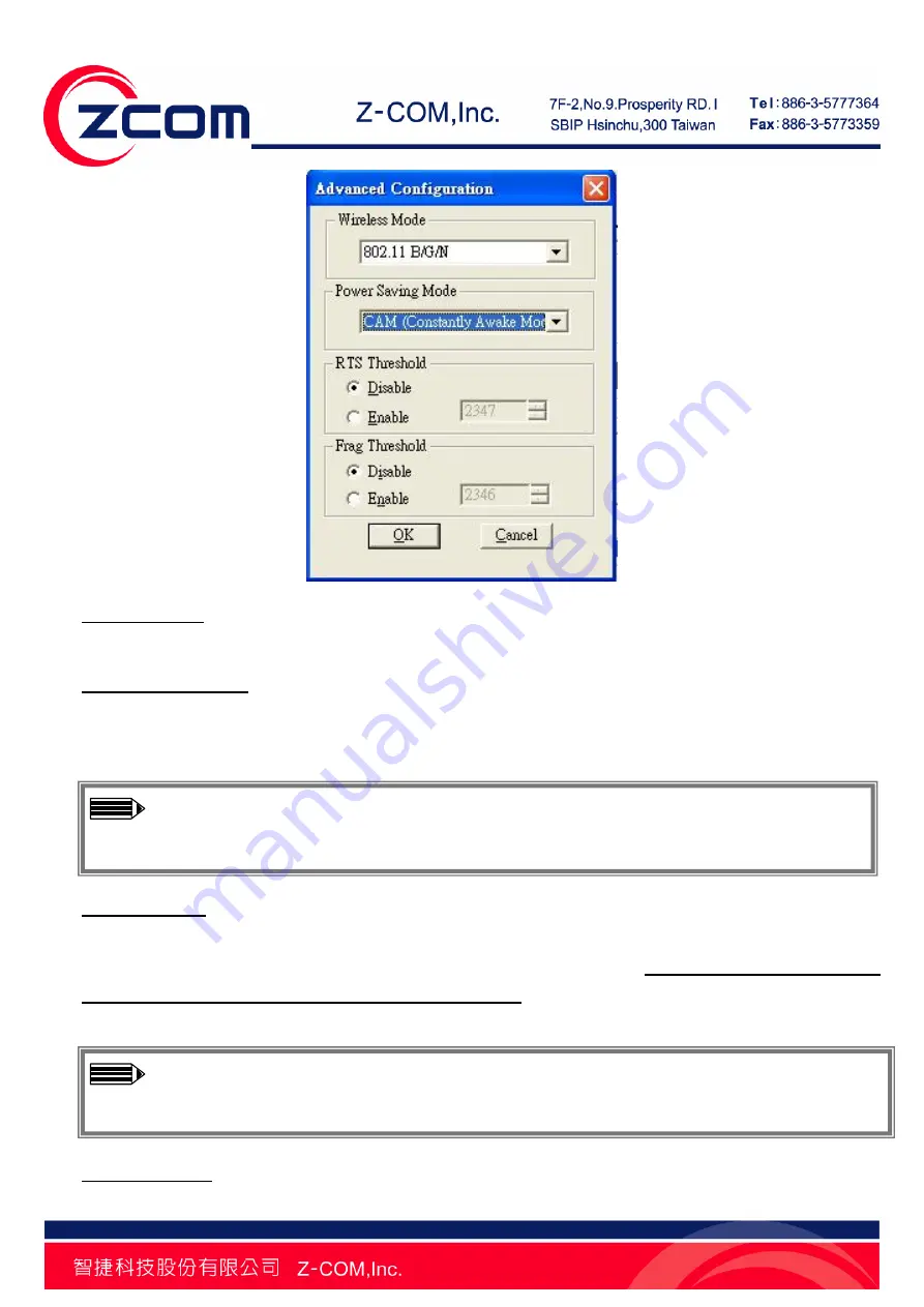 Z-Com XN-790 User Manual Download Page 36