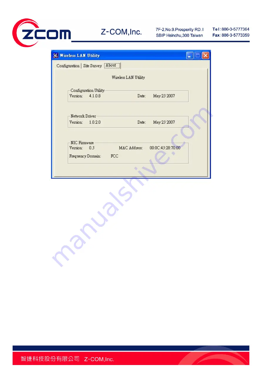 Z-Com XN-790 User Manual Download Page 39