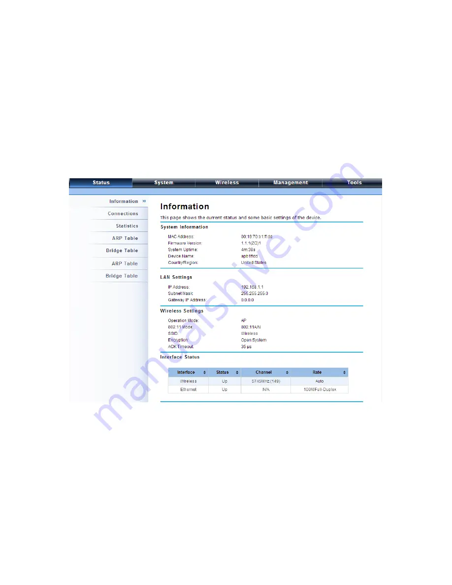 Z-Com ZAC-1023-5 User Manual Download Page 59