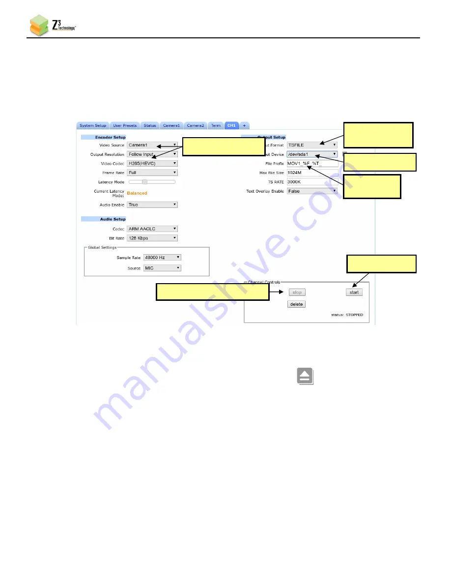 Z3 Technology FV4K-1XA User Manual Download Page 39