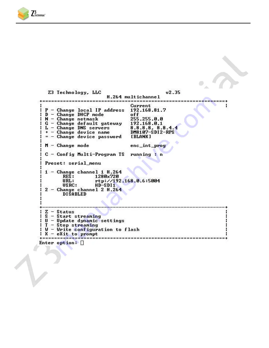 Z3 Technology SBE264-10-RPS Скачать руководство пользователя страница 23