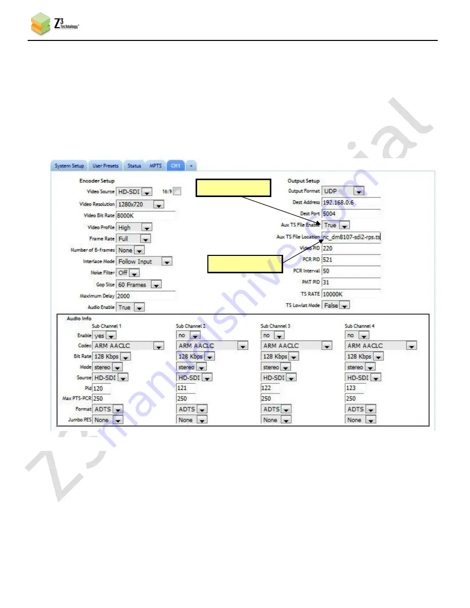 Z3 Technology SBE264-10-RPS User Instructions Download Page 43