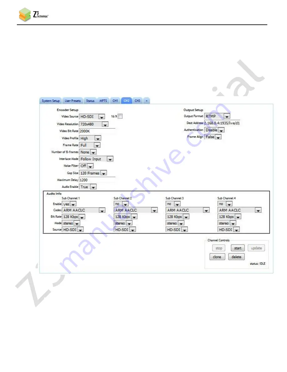 Z3 Technology SBE264-10-RPS Скачать руководство пользователя страница 46