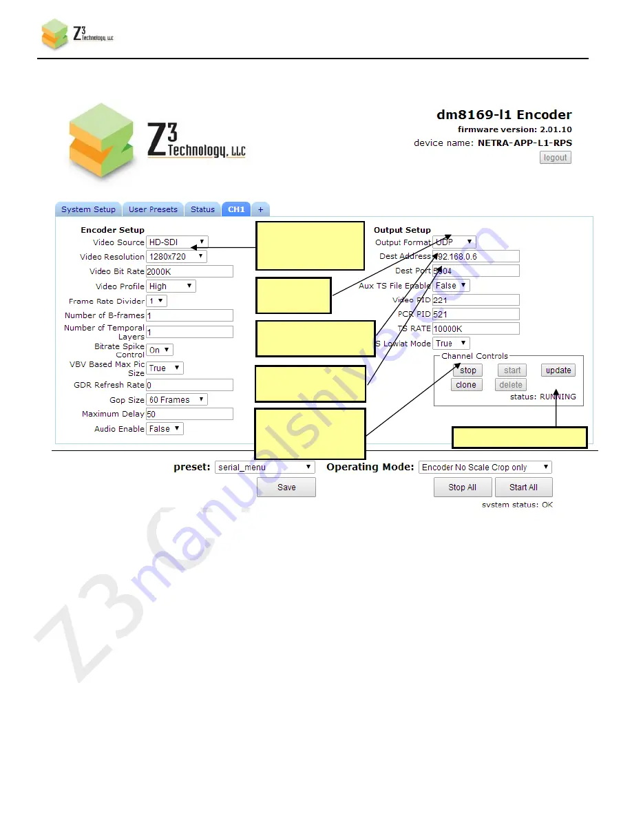 Z3 Technology Z3-DM8169-APP-L1-RPS Скачать руководство пользователя страница 16