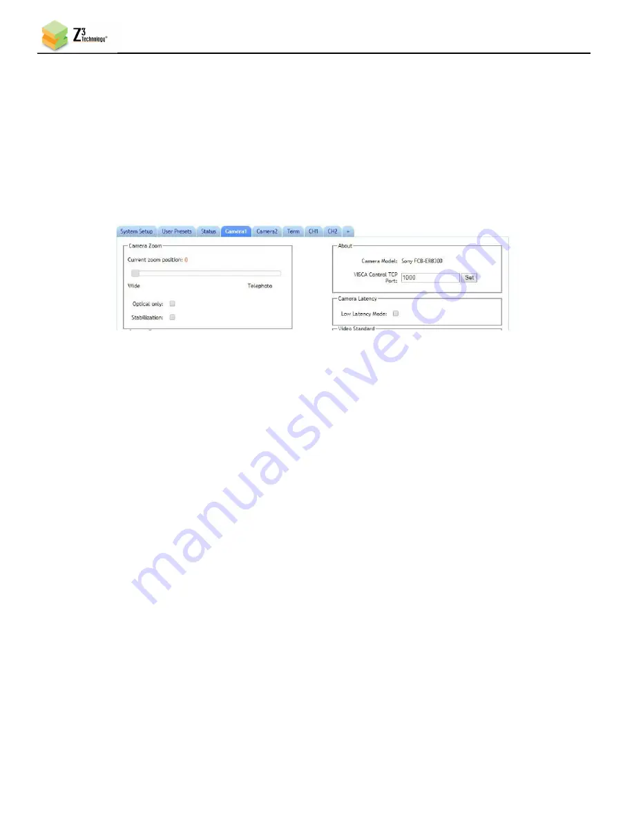 Z3 Technology Z3Cam-DX User Instructions Download Page 46