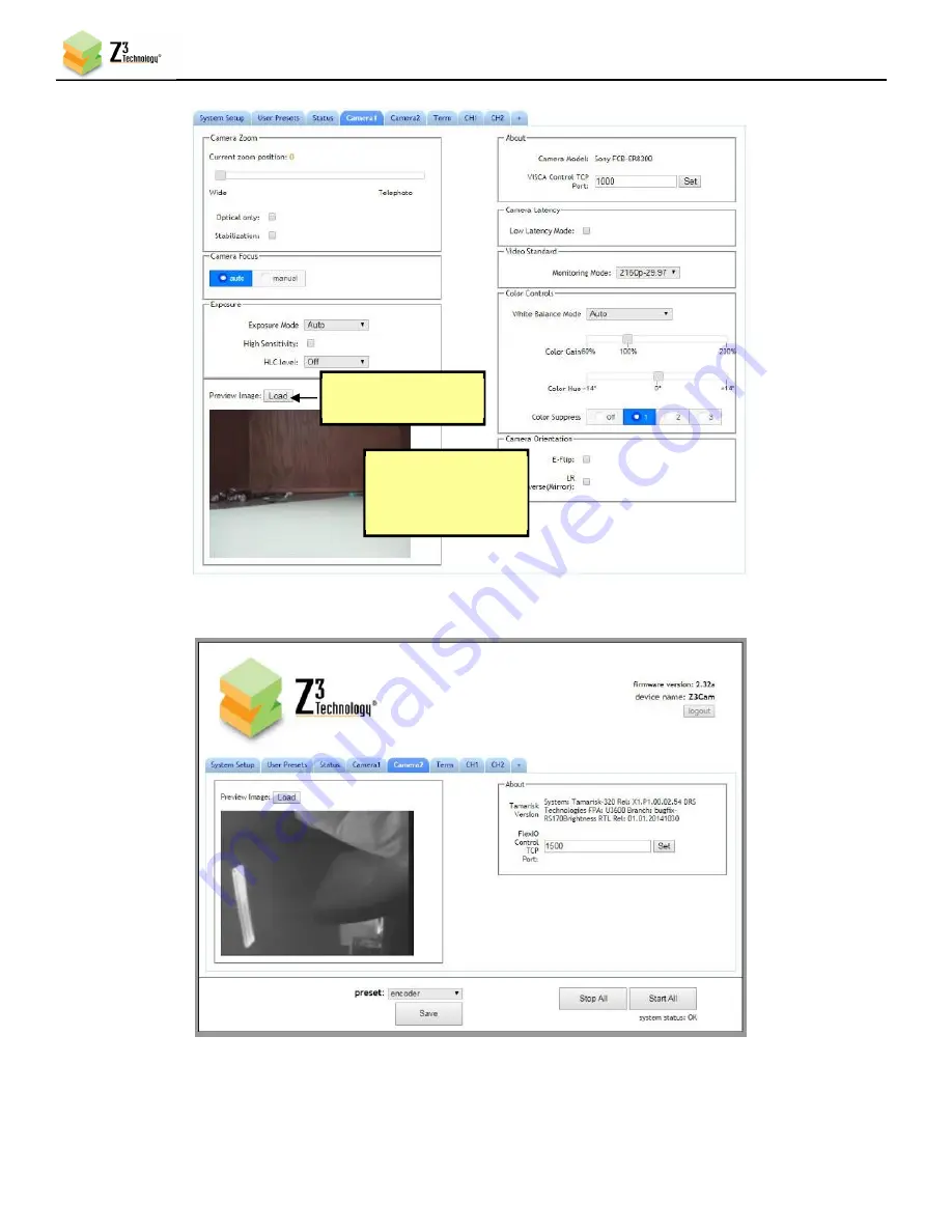 Z3 Technology Z3Cam-DX User Instructions Download Page 47