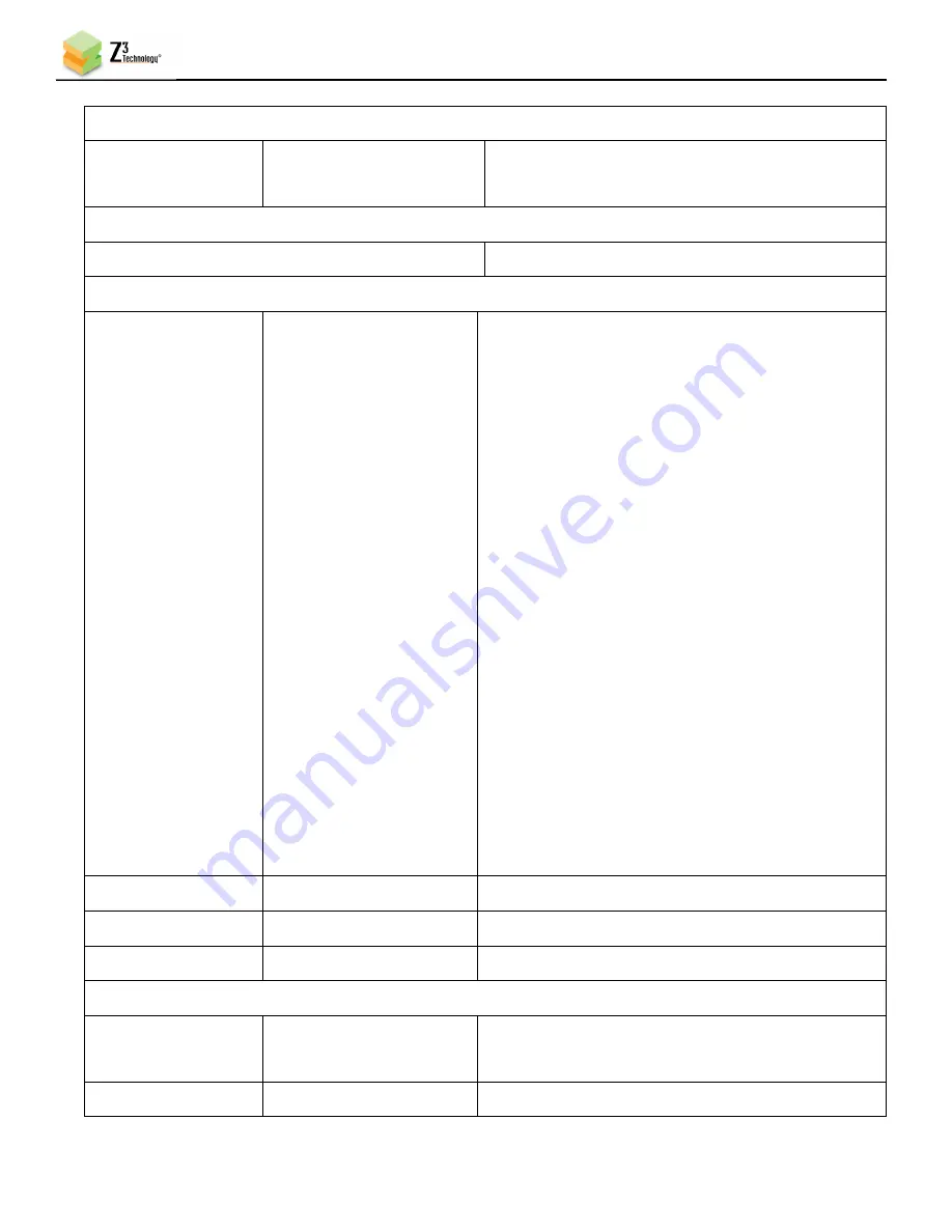 Z3 Technology Z3Cam-DX User Instructions Download Page 71