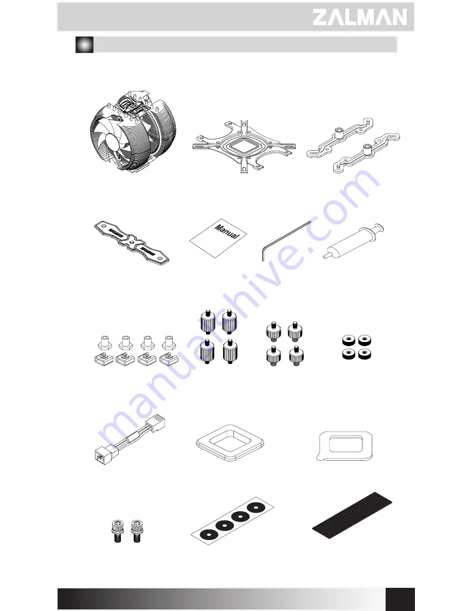 ZALMAN CNPS12X User Manual Download Page 3