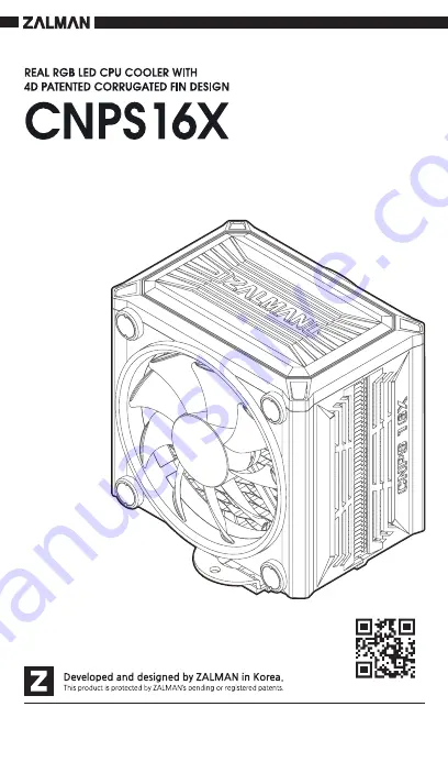 ZALMAN CNPS16X User Manual Download Page 1