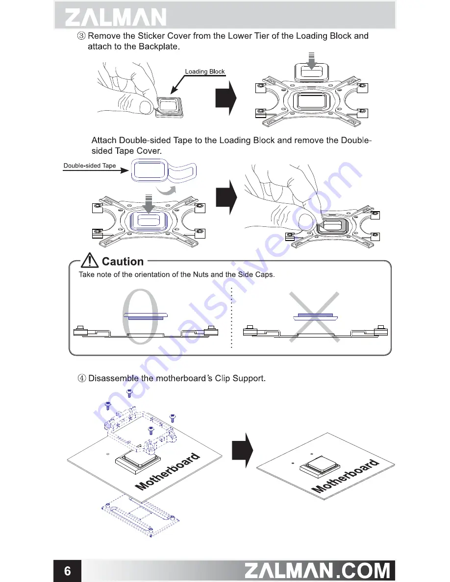 ZALMAN CNPS8000B User Manual Download Page 7