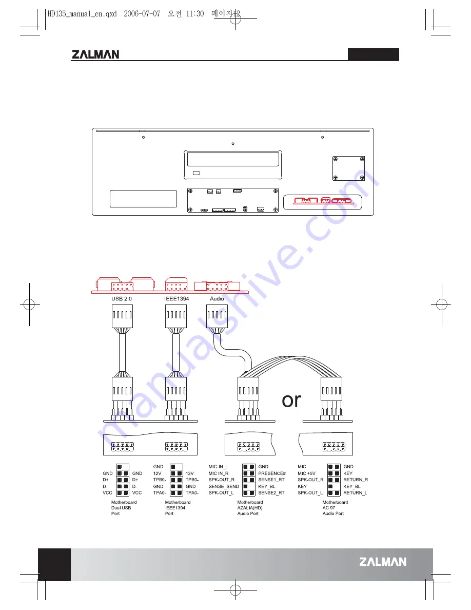 ZALMAN HD135 Скачать руководство пользователя страница 13