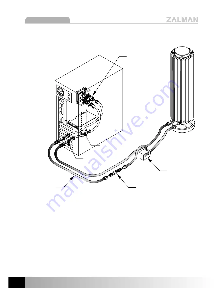 ZALMAN RESERATOR1 Скачать руководство пользователя страница 16