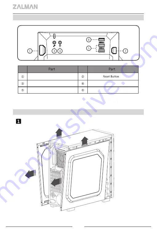 ZALMAN Z1 NEO Manual Download Page 3