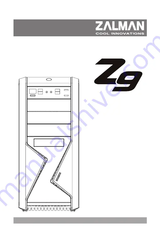 ZALMAN Z9 series Manual Download Page 1