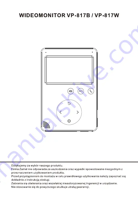 Zamel VP-817B Manual Download Page 1