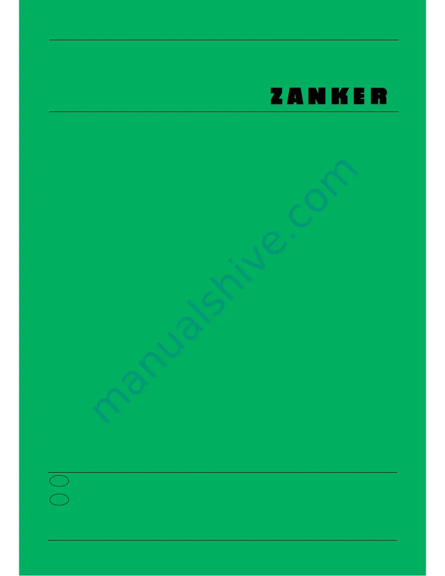 ZANKER ZKS5430I Instruction Book Download Page 1