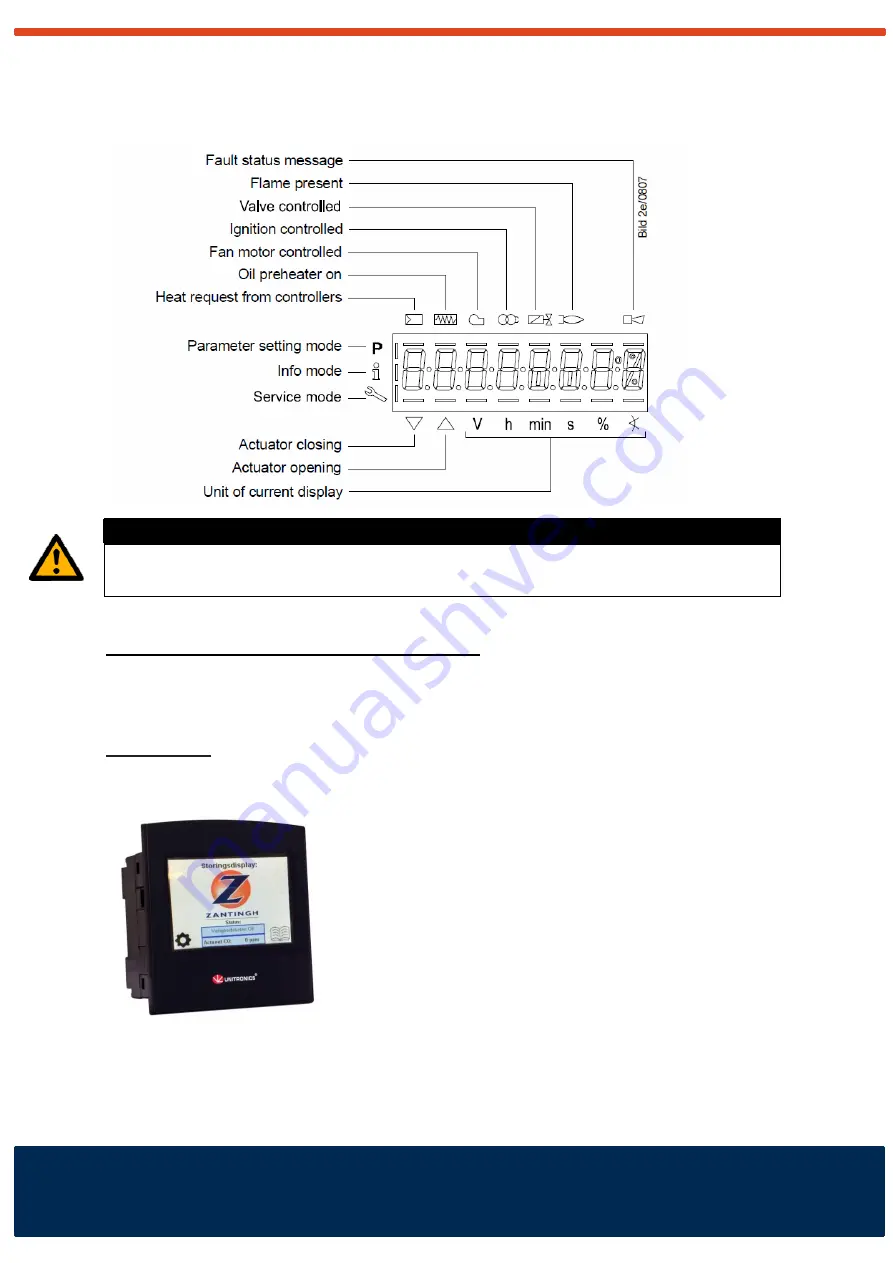 ZANTINGH RKB-LMV26 Operating And Instruction Manual Download Page 12