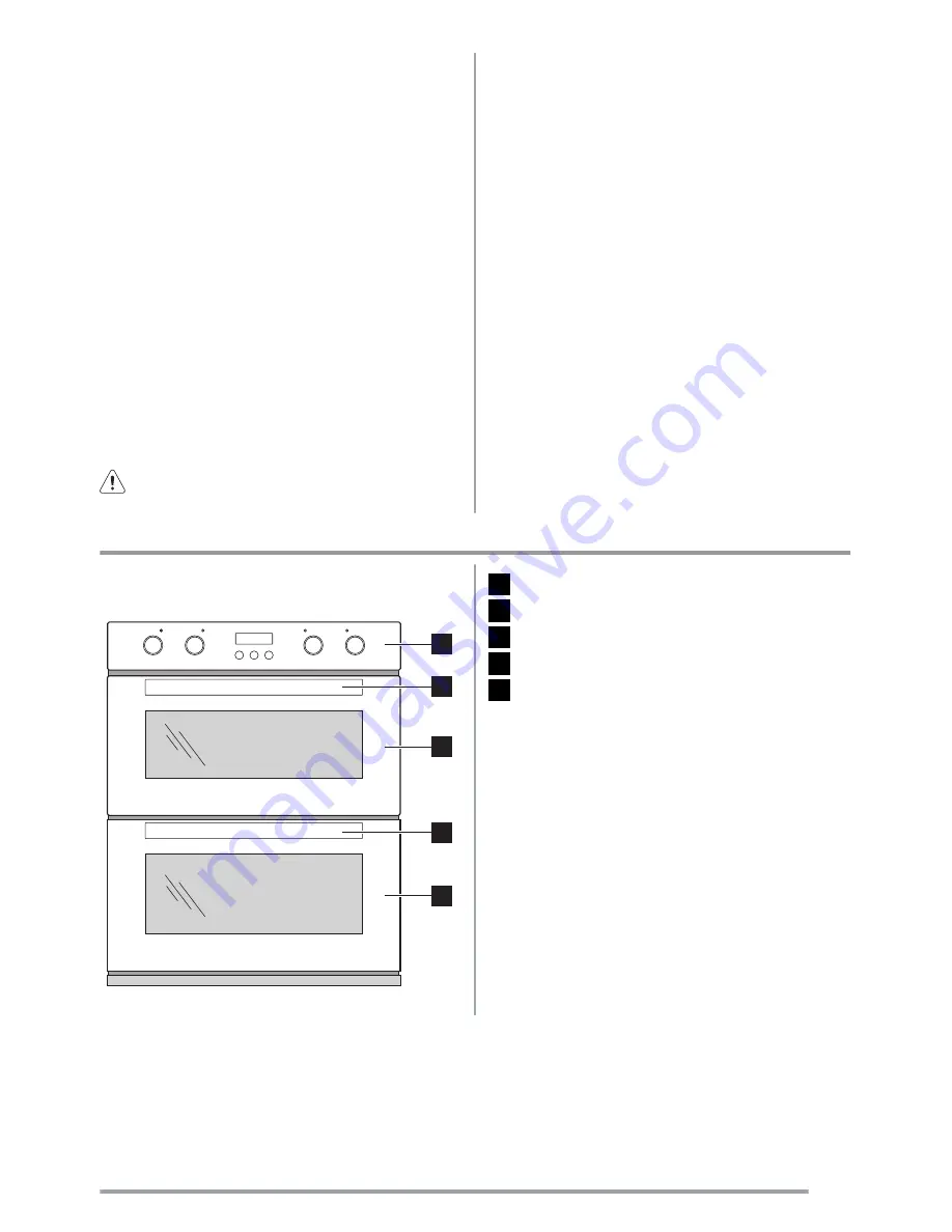 Zanussi Electrolux ZOU580 Скачать руководство пользователя страница 3