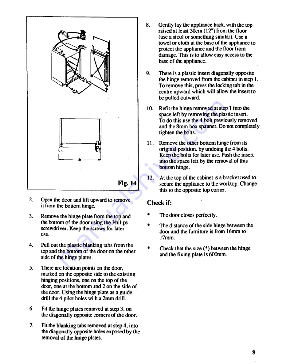 Zanussi DRi54L Instructions For Use & Care Download Page 9