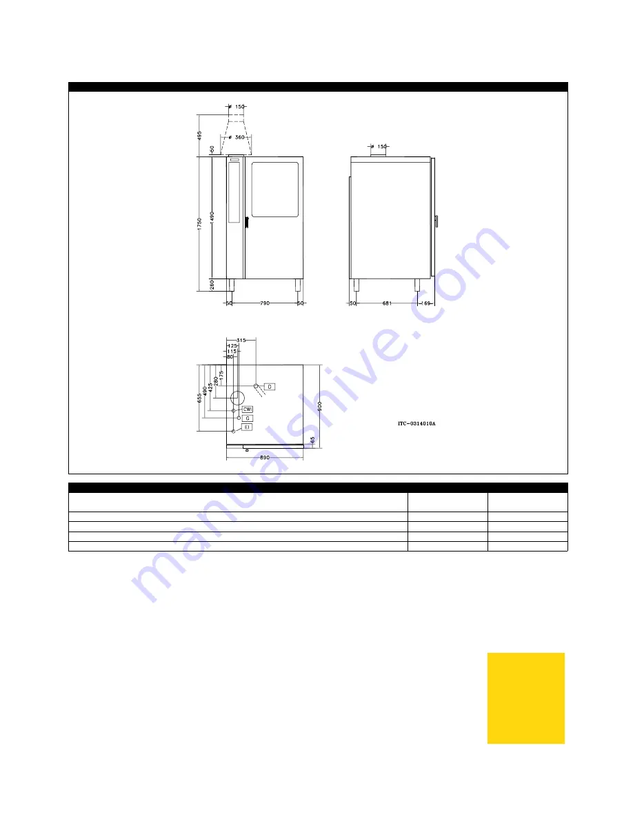 Zanussi FCF 201 G Specifications Download Page 3