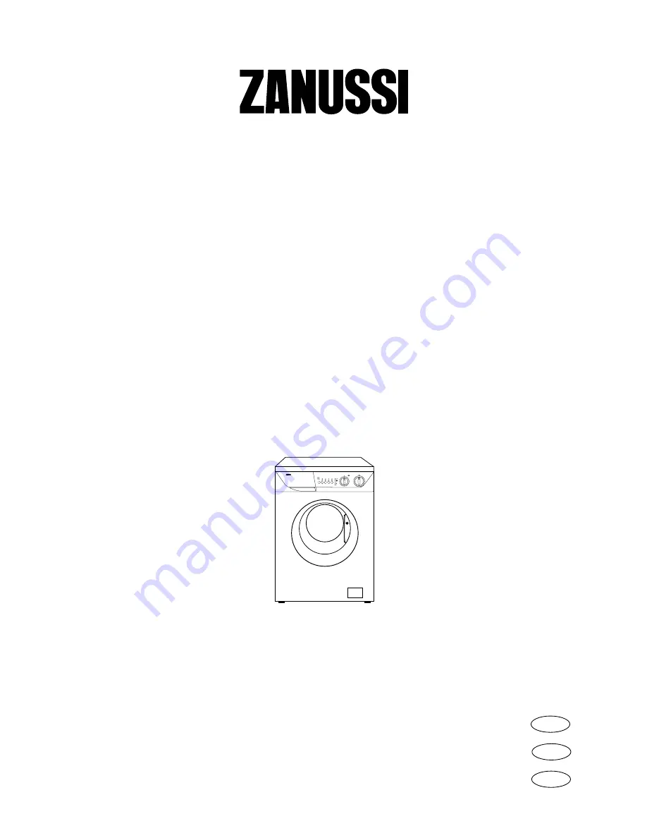 Zanussi FE 827 G User Manual Download Page 1