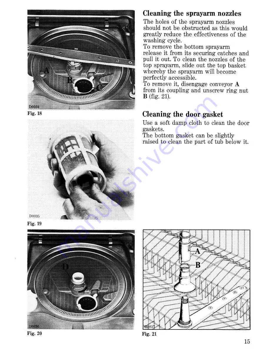 Zanussi U05019 ID 503 Скачать руководство пользователя страница 15